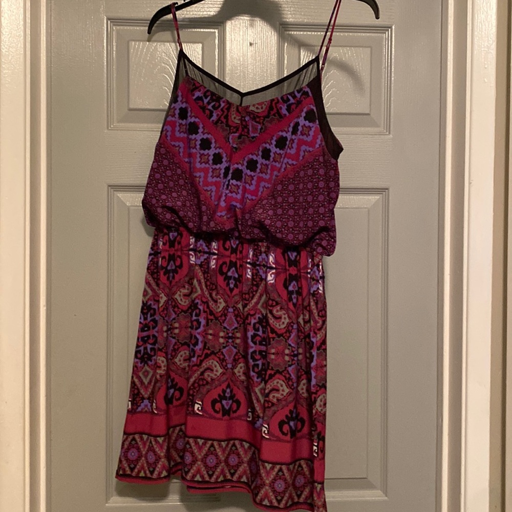 Cute little summer dress, think straps, lace trimmed